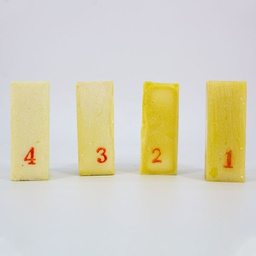 [DIA3640] Set de 4 Huesos Dureza para implantología Machtig