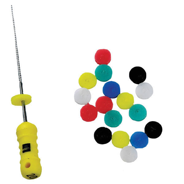 [END2662] Topes de silicona redondos para limas MACHTIG