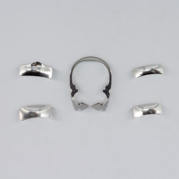 [RES3259] Set de 60 Bandas Matriz preformada con Anillo SS D1 ZT Dental