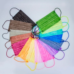 [DES3134] Mascarillas faciales 3 capas Color´s Machtig