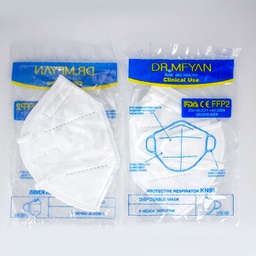 [DES39291NYL] Mascarillas faciales KN95 x 1 Dr. MFyan Chengda (empaque nylon)